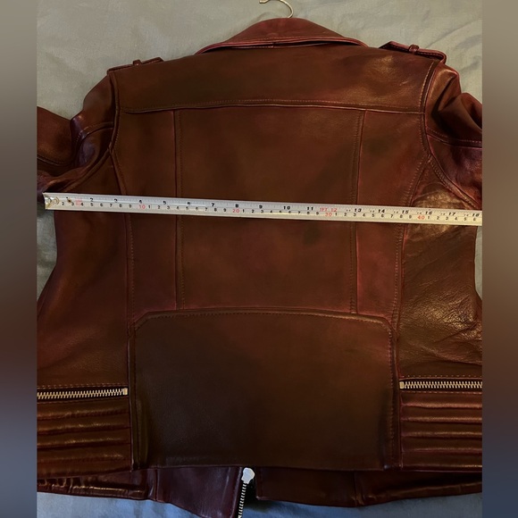 Maje Leather Jacket - Picture 4 of 6